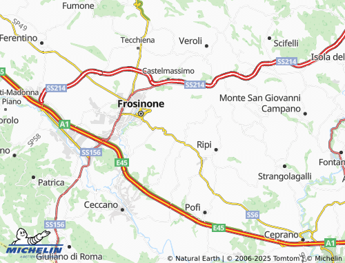 Mapa MICHELIN La Forcella - ViaMichelin