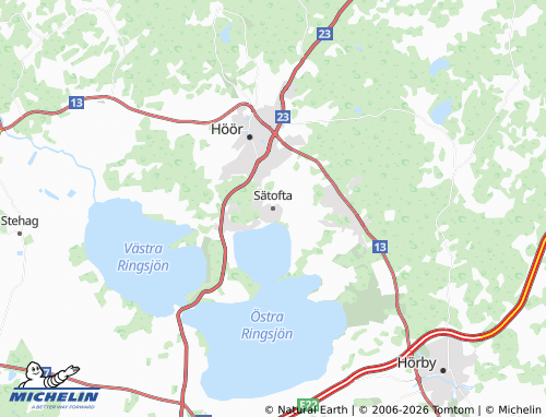 Carte MICHELIN Sätofta - ViaMichelin