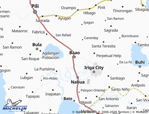 MICHELIN Baao map - ViaMichelin