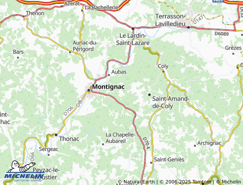 MICHELIN Le Bousquet map - ViaMichelin