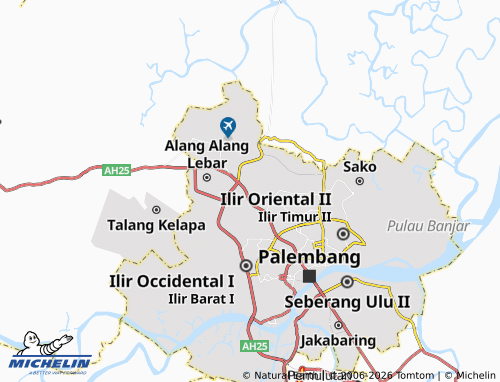 Mappa MICHELIN Sukarami - ViaMichelin