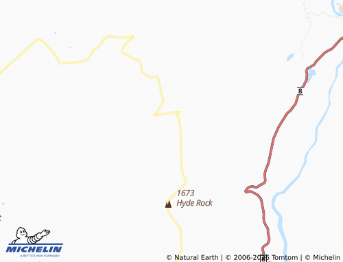 Mapa MICHELIN Old Man Range - ViaMichelin
