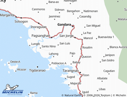 MICHELIN Calanyugan map - ViaMichelin