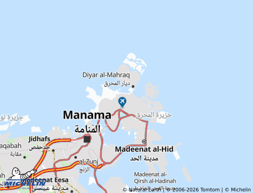 MICHELIN Samaheej map - ViaMichelin