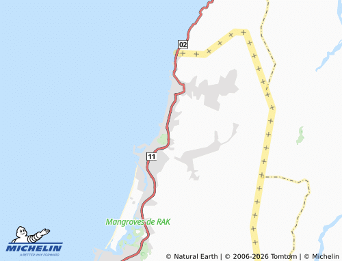 MICHELIN Ghalilah map - ViaMichelin