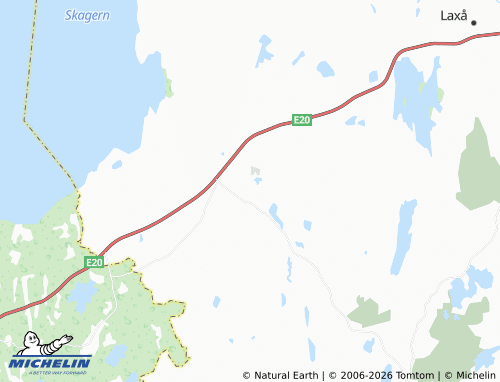 Mappa MICHELIN Finnerödja - ViaMichelin