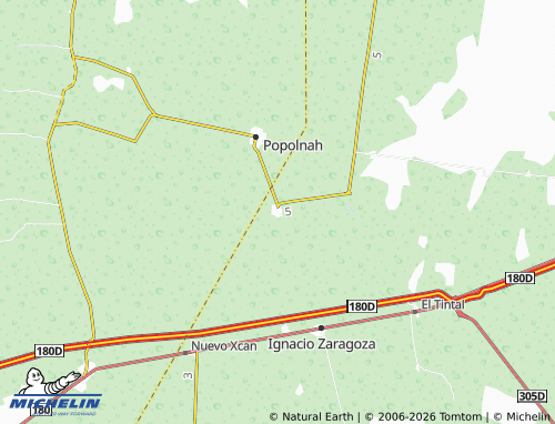 MICHELIN-Landkarte El Cedral - ViaMichelin