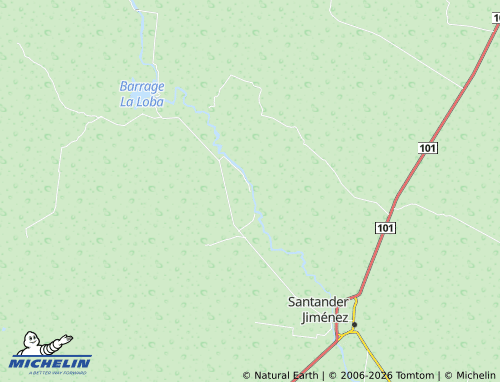 MICHELIN Independencia map - ViaMichelin