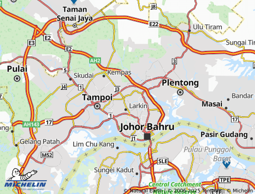 Mapa MICHELIN Kampung Ungku Mohsin - ViaMichelin