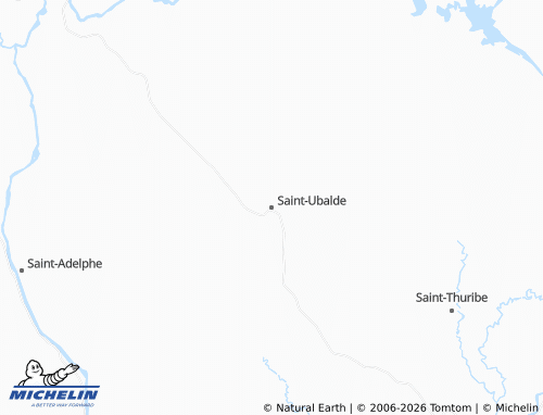 MICHELIN Saint-Ubalde map - ViaMichelin