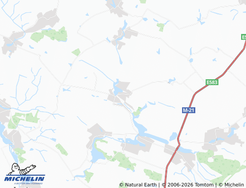 Mappa MICHELIN Hlynsk - ViaMichelin