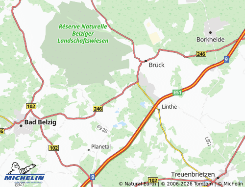 MICHELIN Gömnigk map - ViaMichelin