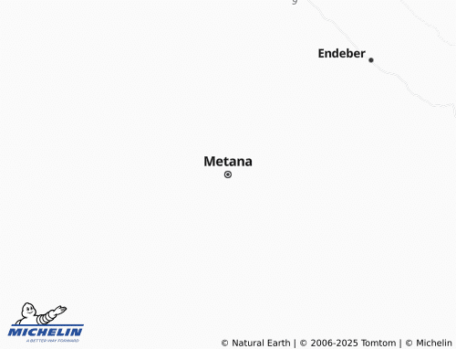 MICHELIN Metana map - ViaMichelin