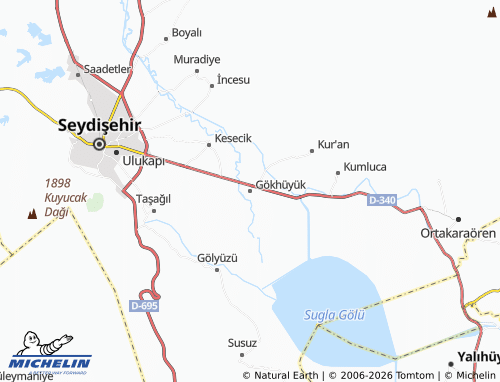 MICHELIN Gökhüyük map - ViaMichelin