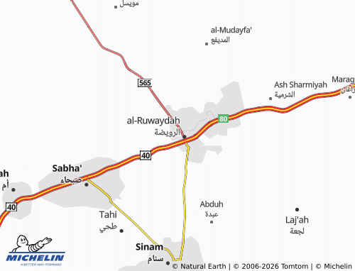 MICHELIN-Landkarte al-Nakheel - ViaMichelin