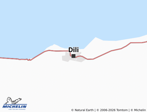 MICHELIN Dili map - ViaMichelin