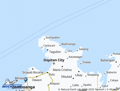 MICHELIN Baylimango map - ViaMichelin