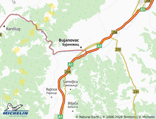 Mapa MICHELIN Božinjevac - ViaMichelin