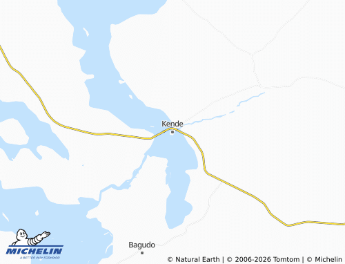 MICHELIN Kende map - ViaMichelin
