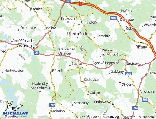 Carte MICHELIN Rapotice - ViaMichelin