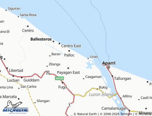 Mappa MICHELIN Navagan - ViaMichelin