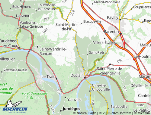Kaart MICHELIN L'Orvasson - ViaMichelin