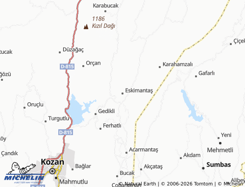 MICHELIN Eskimantaş map - ViaMichelin