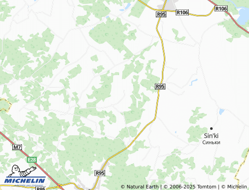 MICHELIN Bol'shaya Myssa map - ViaMichelin