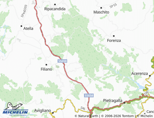 Carte MICHELIN Lacciola - ViaMichelin