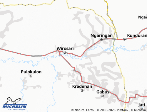 MICHELIN-Landkarte Dapurno - ViaMichelin
