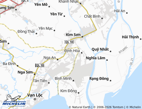 Mapa MICHELIN Nga Phú - ViaMichelin