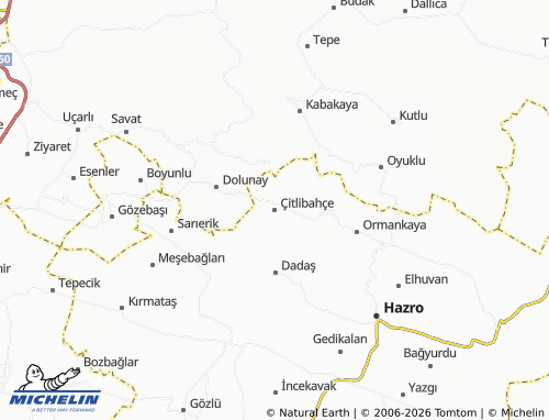MICHELIN Çitlibahçe map - ViaMichelin