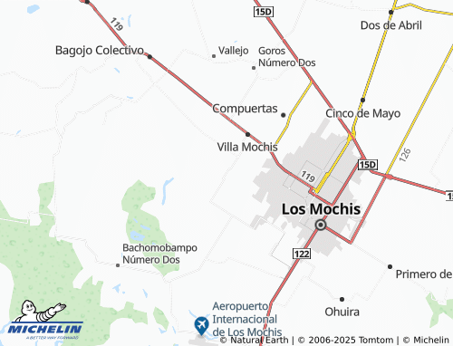 MICHELIN Louisiana map - ViaMichelin