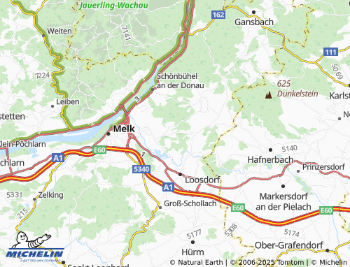 Carte MICHELIN Thal - ViaMichelin