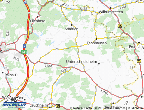 MICHELIN-Landkarte Buchhausen - ViaMichelin