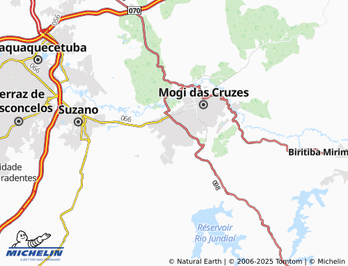 Carte MICHELIN Jardim Pavão - ViaMichelin