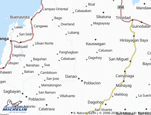 MICHELIN San Carlos map - ViaMichelin