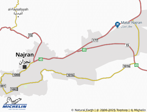 MICHELIN South Al Araysah map - ViaMichelin