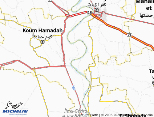 Mapa MICHELIN al-Najeelah - ViaMichelin