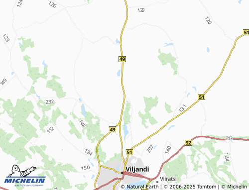 MICHELIN Tobraselja map - ViaMichelin