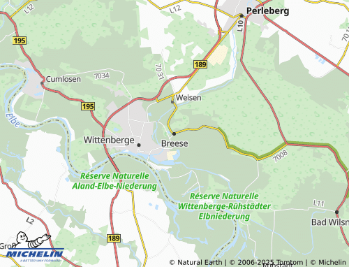 MICHELIN Breese map - ViaMichelin