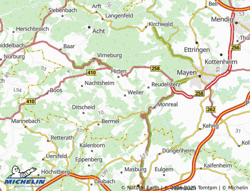 MICHELIN Weiler map - ViaMichelin