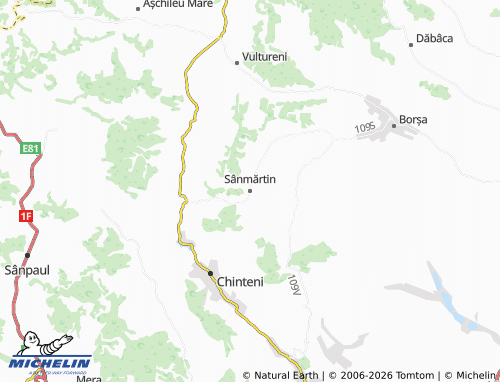 Carte MICHELIN Sânmărtin - ViaMichelin