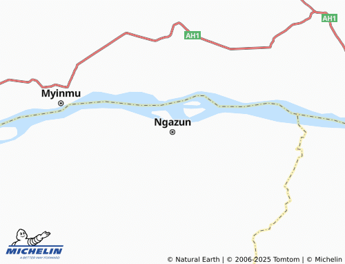 MICHELIN-Landkarte Ngazun - ViaMichelin