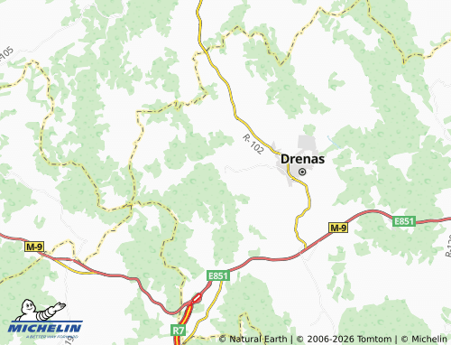 Carte MICHELIN Baicë - ViaMichelin