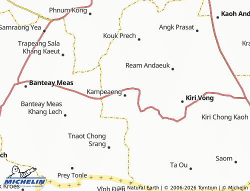 Mappa MICHELIN Kampeaeng - ViaMichelin