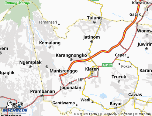 MICHELIN Demakijo map - ViaMichelin