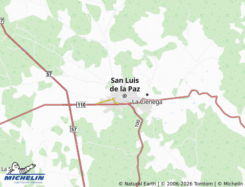 Mappa MICHELIN San Luisito - ViaMichelin