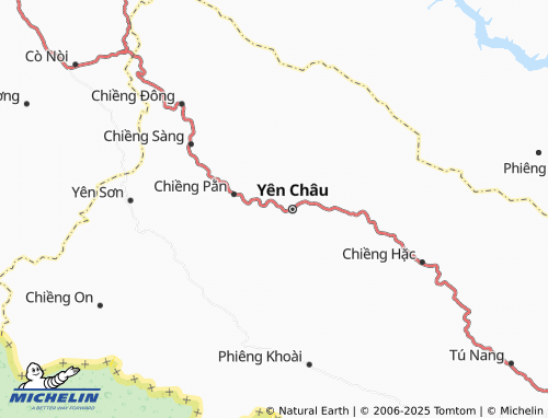 MICHELIN Viêng Lán map - ViaMichelin