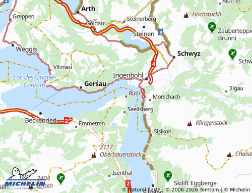 MICHELIN Rütli map - ViaMichelin